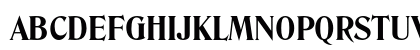 Denver-Bold Regular Uppercase Preview