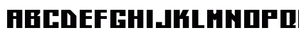 Kiloton Condensed Normal Uppercase Preview