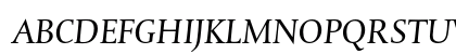 DTL Albertina T Italic Preview