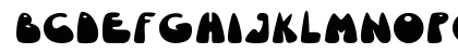 lcd.fr.st bold Uppercase Preview