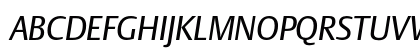 DTLArgoTCaps Italic Preview