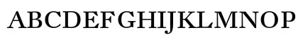 DTLFleischmannTCaps Regular Uppercase Preview