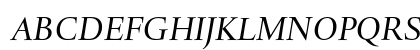 DTLHaarlemmerSD Italic Preview