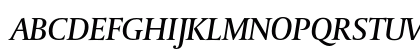 DTL Paradox ST Medium Italic Preview
