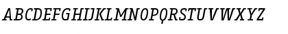 Fago Office Serif Regular Italic Font