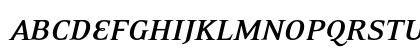 EideticNeo Bold Italic Preview
