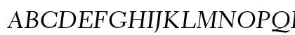 Elante CG Italic Preview