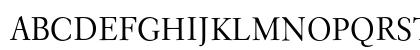 EldoradoText Light Uppercase Preview