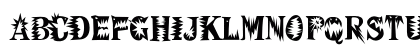 F2FMadZine LT Std Fear Regular Uppercase Preview
