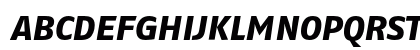 FagoEx ExtraBoldItalic Preview