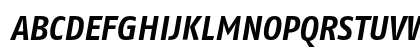 FagoNoTf BoldItalic Uppercase Preview