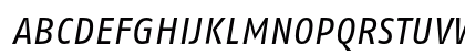 FagoNoTf ItalicCaps Uppercase Preview