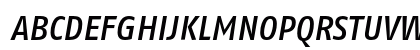 FagoNoTf MediumItalic Preview