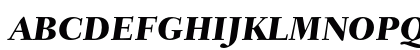 Fairfield LH 86 Heavy Italic Preview