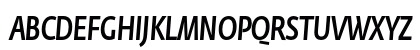Fedra Sans Condensed Std Medium Italic Preview