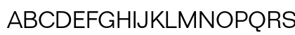 Folio Light Uppercase Preview