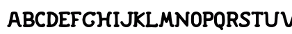 FontSoupCatalan Boiled Uppercase Preview