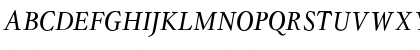 Gamma BookItalic Font