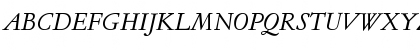 GaramondNo5EF-LightItalic Regular Font