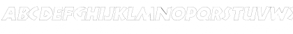 ZorbaOutline Italic Font
