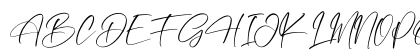 Gantlemind Regular Uppercase Preview
