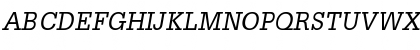 Glypha LT Std 55 Oblique Font