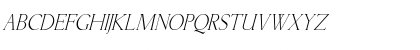ZoysiaCaps Oblique Font