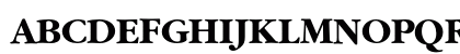 GaramondEF Bold Preview