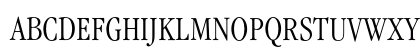 GaramondEF LightCondensed Preview