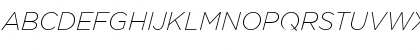GothamExLight Italic Font