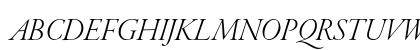 Garamond Premier Pro Light Italic Display Preview