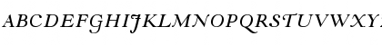 Goudy Modern MT Std Italic Font
