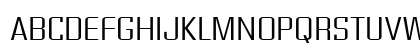 Gasoline Sans BTN Lt Regular Uppercase Preview