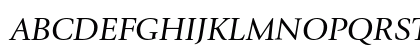 GiovanniEF BookItalic Preview
