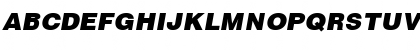 Helvetica Black Oblique Font