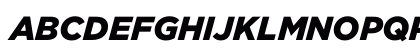Gotham BlackItalic Preview
