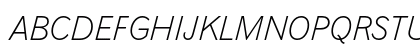 Gothic 720 Light Italic Preview