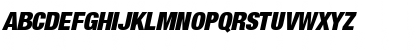 Helvetica Neue 97 Black Condensed Oblique Font