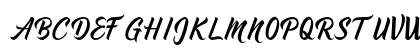 Griseldya Regular Uppercase Preview