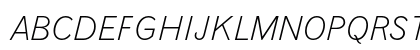 Grotesque MT Light Italic Preview