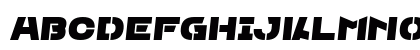 Half Myself Regular Uppercase Preview