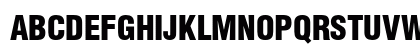 Helvetica Black Condensed Preview