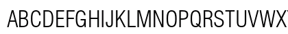 Helvetica Condensed Light Preview