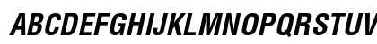 Helvetica LT Std Bold Condensed Oblique Preview