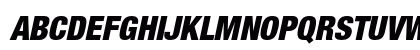 Helvetica Neue LT Std 97 Black Condensed Oblique Preview