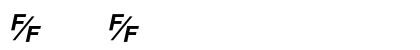HelvFE BoldOblique Uppercase Preview