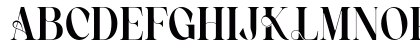 HEROEAU ELEGANT DEMO Regular Uppercase Preview