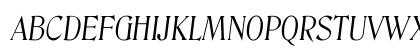 Idenver Light Uppercase Preview
