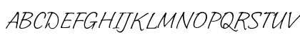 Indy Italic Plain Preview