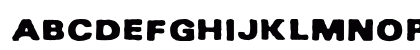 INKy black Uppercase Preview